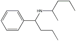 pentan-2-yl(1-phenylbutyl)amine 结构式