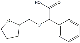 phenyl(tetrahydrofuran-2-ylmethoxy)acetic acid 结构式