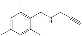 prop-2-yn-1-yl[(2,4,6-trimethylphenyl)methyl]amine 结构式