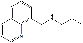 propyl(quinolin-8-ylmethyl)amine 结构式