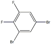 1,5-Dibromo-2,3-difluorobenzene 结构式