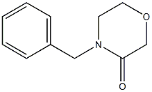 N-Benzyl-morpholin-3-one 结构式