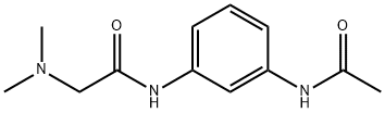 Acetamide,  N-[3-(acetylamino)phenyl]-2-(dimethylamino)- 结构式