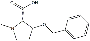 N-甲基羟脯氨酸苄醚 结构式