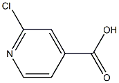 2-CHOLOR-4-PYRIDINECARBOXYLIC ACID 结构式