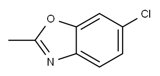 2-Methyl-6-chlorobenzoxazole 结构式