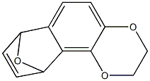 7,10-Epoxynaphtho[1,2-b]-1,4-dioxin,  2,3,7,10-tetrahydro- 结构式