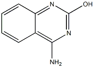 4-amino-2-quinazolinol 结构式