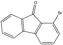 1-bromo-9H-fluoren-9-one 结构式