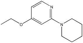 4-(ethyloxy)-2-piperidin-1-ylpyridine 结构式