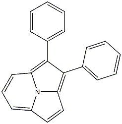 1,2-diphenylpyrrolo[2,1,5-cd]indolizine 结构式