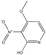 3-nitro-4-methoxypyridin-2-ol 结构式