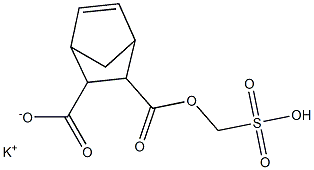 磺甲基腐殖酸钾 结构式