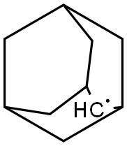 金刚烷基-2官能化硅胶 结构式
