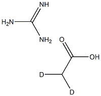 Guanidineacetic  acid-2,2-d2 结构式