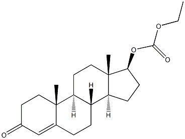 Testosterone Ethyl Carbonate 结构式