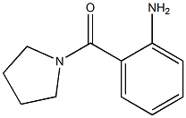 (2-aminophenyl)(1-pyrrolidinyl)methanone 结构式