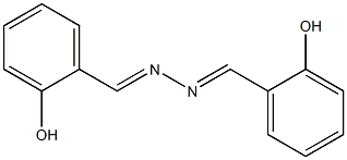 2-hydroxybenzaldehyde N-[(E)-(2-hydroxyphenyl)methylidene]hydrazone 结构式