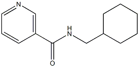 N-(cyclohexylmethyl)nicotinamide 结构式