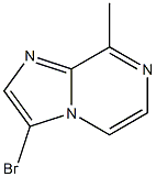 3-bromo-8-methylimidazo[1,2-a]pyrazine 结构式