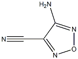 4-Amino-1,2,5-oxadiazole-3-carbonitrile ,97% 结构式