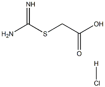 {[amino(imino)methyl]thio}acetic acid hydrochloride 结构式
