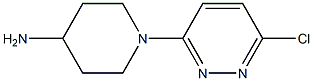 1-(6-chloropyridazin-3-yl)piperidin-4-amine 结构式