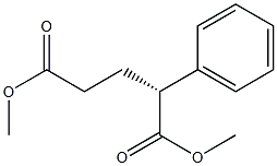 [R,(-)]-2-Phenylglutaric acid dimethyl ester 结构式