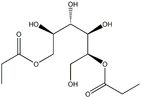 L-Glucitol 1,5-dipropionate 结构式