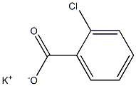 2-Chlorobenzoic acid potassium salt 结构式