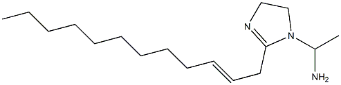 1-(1-Aminoethyl)-2-(2-dodecenyl)-2-imidazoline 结构式