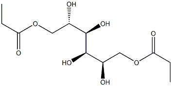 D-Glucitol 1,6-dipropionate 结构式