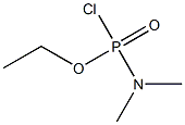 Dimethylamidochloridophosphoric acid ethyl ester 结构式