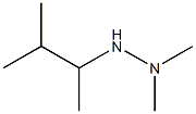 2-(1,2-Dimethylpropyl)-1,1-dimethylhydrazine 结构式