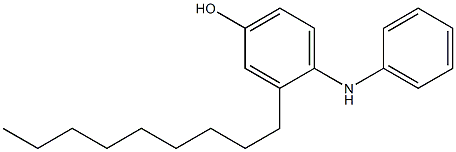 2-Nonyl[iminobisbenzen]-4-ol 结构式