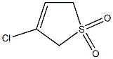 3-Chloro-2,5-dihydrothiophene 1,1-dioxide 结构式