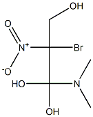 2-Bromo-2-nitro-1-(N,N-dimethylamino)propane-1,1,3-triol 结构式