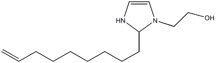 2-(8-Nonenyl)-4-imidazoline-1-ethanol 结构式