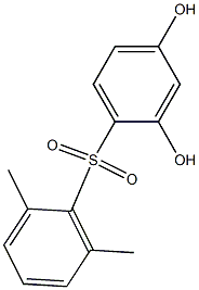 2,4-Dihydroxy-2',6'-dimethyl[sulfonylbisbenzene] 结构式