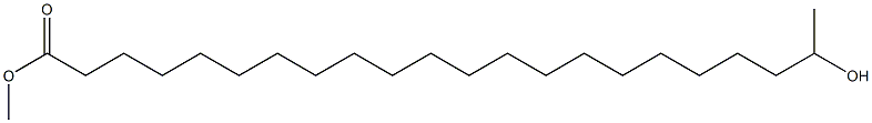 21-Hydroxydocosanoic acid methyl ester 结构式