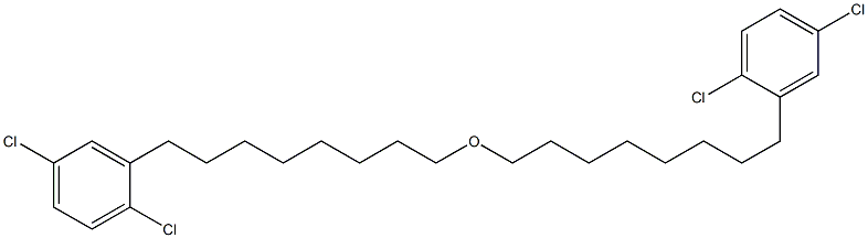 2,5-Dichlorophenyloctyl ether 结构式