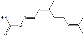 Citral semicarbazone 结构式