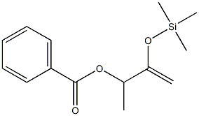 2-(Trimethylsiloxy)-3-[(benzoyl)oxy]-1-butene 结构式