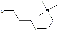 (4Z)-6-(Trimethylsilyl)-4-hexenal 结构式