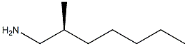 [S,(-)]-2-Methylheptylamine 结构式