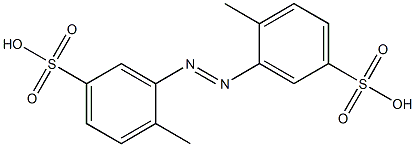 2,2'-Dimethylazobenzene-5,5'-disulfonic acid 结构式