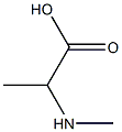 2-Methylaminopropionic acid 结构式