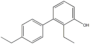 3-(4-Ethylphenyl)-2-ethylphenol 结构式