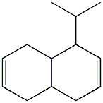 1,4,4a,5,8,8a-Hexahydro-1-isopropylnaphthalene 结构式