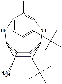 2-Methyl-4-tert-butyl-1,3-phenylenediamine/4-methyl-6-tert-butyl-1,3-phenylenediamine 结构式